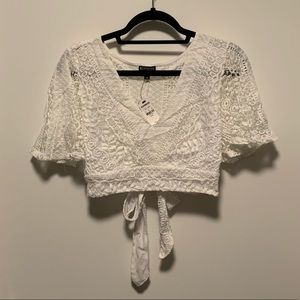 NWT Lacey Crop Top